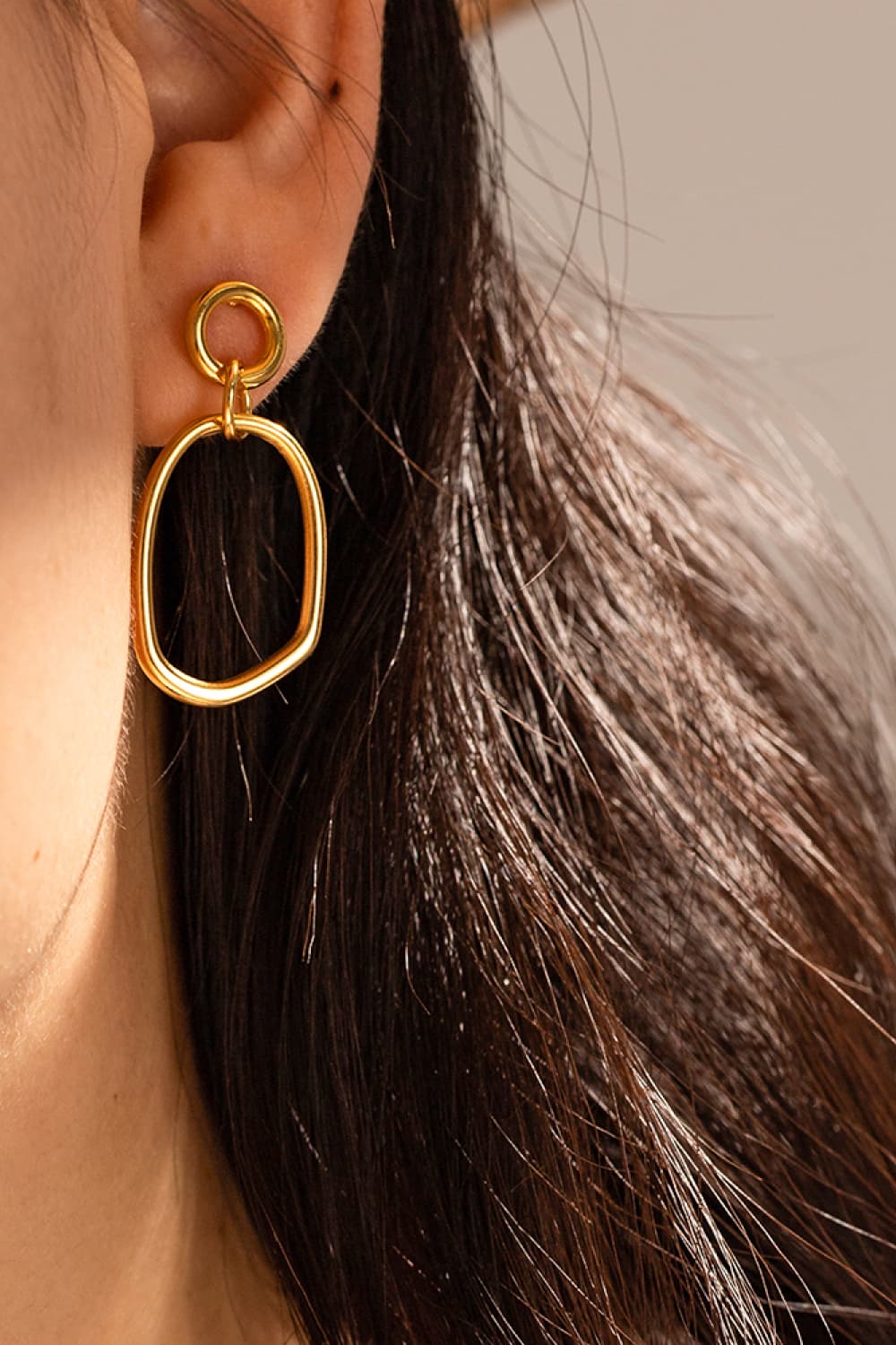 18K Gold-Plated Dangle Earrings - Earrings - Wild Willows Boutique - Massapequa, NY, affordable and fashionable clothing for women of all ages. Bottoms, tops, dresses, intimates, outerwear, sweater, shoes, accessories, jewelry, active wear, and more // Wild Willow Boutique.