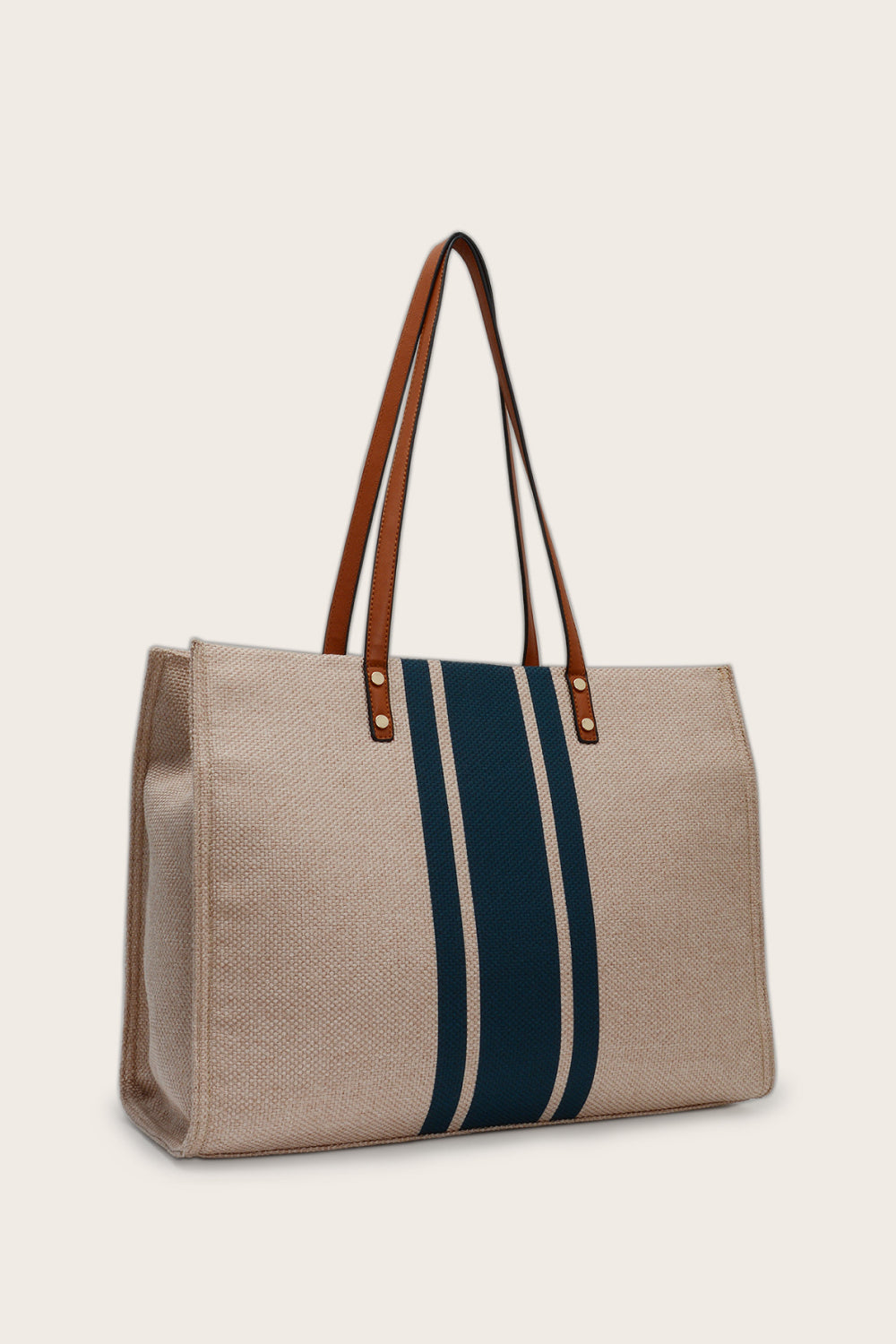 Striped Tote Bag - Tote - Wild Willows Boutique - Massapequa, NY, affordable and fashionable clothing for women of all ages. Bottoms, tops, dresses, intimates, outerwear, sweater, shoes, accessories, jewelry, active wear, and more // Wild Willow Boutique.