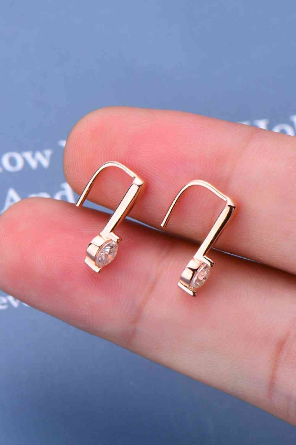 Moissanite 925 Sterling Silver Earrings -  - Wild Willows Boutique - Massapequa, NY, affordable and fashionable clothing for women of all ages. Bottoms, tops, dresses, intimates, outerwear, sweater, shoes, accessories, jewelry, active wear, and more // Wild Willow Boutique.