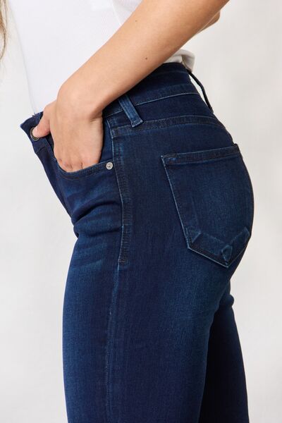 Kancan Full Size Mid Rise Flare Jeans - Jeans - Wild Willows Boutique - Massapequa, NY, affordable and fashionable clothing for women of all ages. Bottoms, tops, dresses, intimates, outerwear, sweater, shoes, accessories, jewelry, active wear, and more // Wild Willow Boutique.