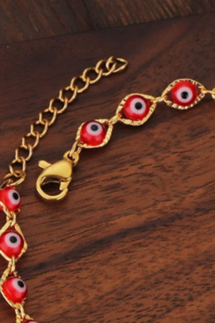 Evil Eye Copper Bracelet - Bracelet - Wild Willows Boutique - Massapequa, NY, affordable and fashionable clothing for women of all ages. Bottoms, tops, dresses, intimates, outerwear, sweater, shoes, accessories, jewelry, active wear, and more // Wild Willow Boutique.