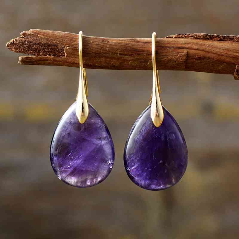 Crystal Dangle Earrings - Earring - Wild Willows Boutique - Massapequa, NY, affordable and fashionable clothing for women of all ages. Bottoms, tops, dresses, intimates, outerwear, sweater, shoes, accessories, jewelry, active wear, and more // Wild Willow Boutique.