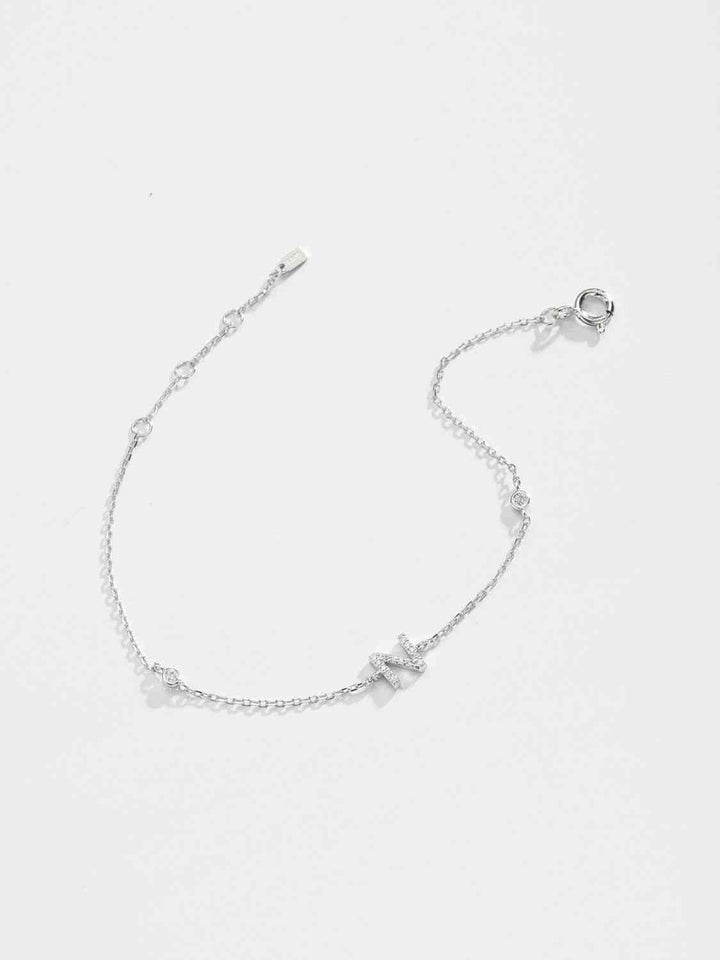 L To P Zircon 925 Sterling Silver Bracelet - Bracelets - Wild Willows Boutique - Massapequa, NY, affordable and fashionable clothing for women of all ages. Bottoms, tops, dresses, intimates, outerwear, sweater, shoes, accessories, jewelry, active wear, and more // Wild Willow Boutique.