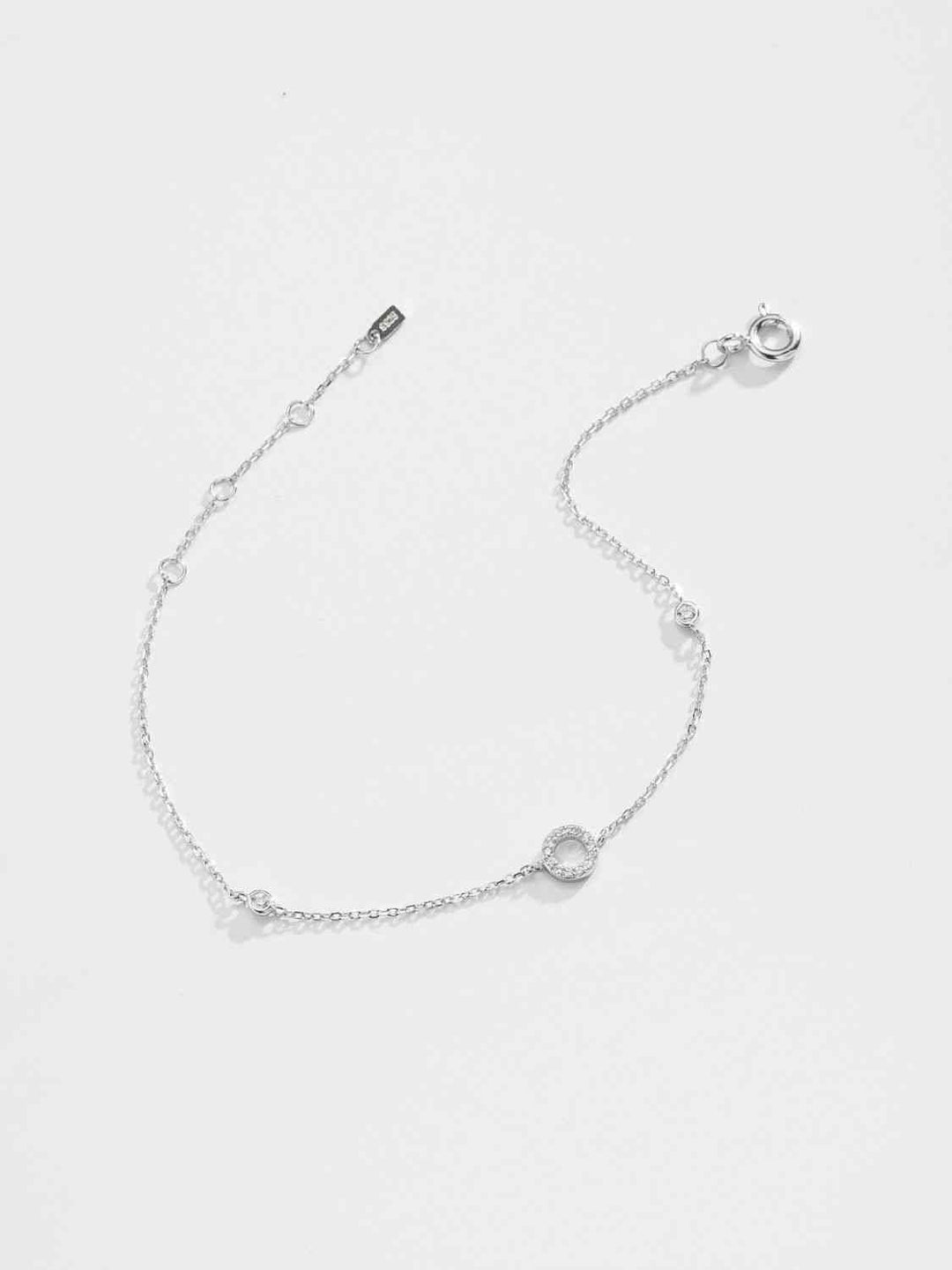 L To P Zircon 925 Sterling Silver Bracelet - Bracelets - Wild Willows Boutique - Massapequa, NY, affordable and fashionable clothing for women of all ages. Bottoms, tops, dresses, intimates, outerwear, sweater, shoes, accessories, jewelry, active wear, and more // Wild Willow Boutique.